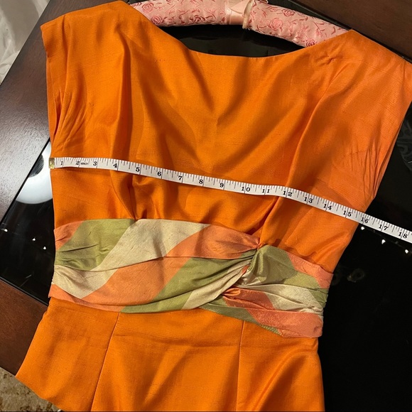 Vintage Cocktail Dress with Matching Overcoat - Picture 6 of 9